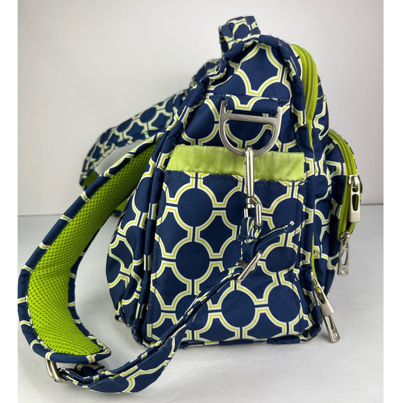 Ju Ju Be JJB Be Prepared Diaper Blue Green Bag Royal Envy Tote Backpack main image 6